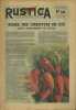 Rustica. 1942 : 15e année. N° 23. En couverture : Semez des carottes en été. Journal universel de la campagne.. RUSTICA 1942 