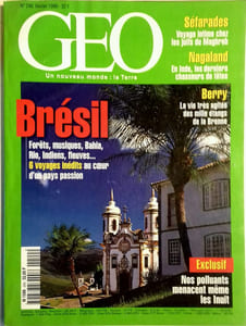 Géo N° 240. Brésil, Juifs du Maghreb, Nagaland, Etangs de la Brenne…