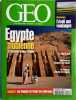 Géo N° 248. Egypte nubienne avec un dépliant, Vendanges en Champagne, Tibet en exil…. GEO 