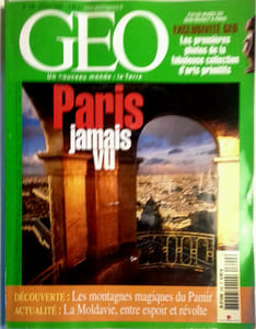 Géo N° 296. Paris jamais vu. Pamir. Moldavie…