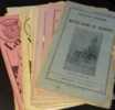 La grappe. Bulletin paroissial de notre-Dame de Vouvray. Série incomplète d'une quarantaine de numéros entre 1924 et 1947.. LA GRAPPE 1934-1947 
