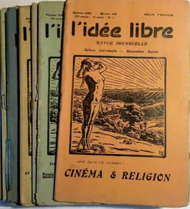 L'idée libre. 22e année - 9e série - Année complète en 11 numéros. Revue mensuelle de culture individuelle et de rénovation sociale.