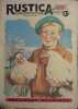 Rustica. 1946 : 19e année. N° 17. En couverture : Volailles blanches. Journal universel de la campagne.. RUSTICA 1946 