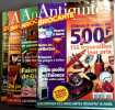 Antiquité brocante, Arts et traditions. 4 numéros de l'année 2000. Numéros 29 à 32.. ANTIQUITES-BROCANTE 2000 