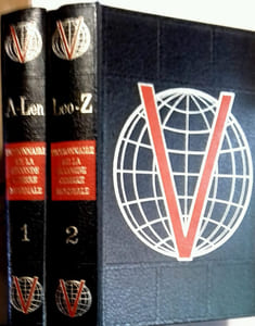 Dictionnaire de la seconde guerre mondiale et de ses origines. En 2 volumes.