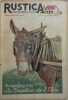 Rustica. 1951 : 24e année. N° 8. En couverture : Ne négligez pas la traction de l'âne. Journal universel de la campagne.. RUSTICA 1951 