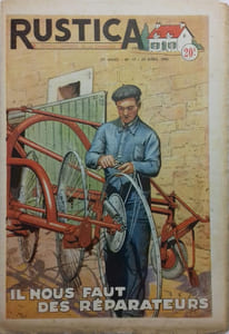 Rustica. 1956 : 29e année. N° 17. Journal universel de la campagne.