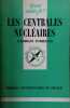 Les centrales nucléaires.. PARREINS Georges 