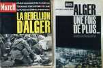Paris Match N° 630 : La rébellion d'Alger. (Avec un supplément de dernière heure de 4 pages).. PARIS MATCH 