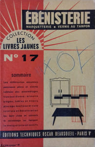 Ebénisterie. Marqueterie, vernis au tampon, coloration des bois.