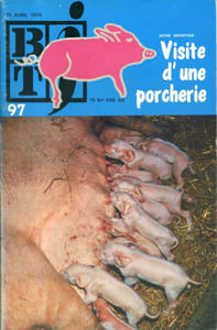 Bibliothèque de travail junior N° 97 : Visite d'une porcherie.