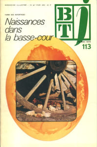 Bibliothèque de travail junior N° 113. Naissances dans la basse-cour.