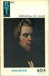Bibliothèque de travail N° 604. Daumier.