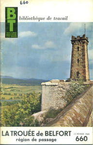 Bibliothèque de travail N° 660. La trouée de Belfort, région de passage.