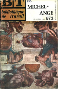 Bibliothèque de travail N° 672. Michel-Ange.