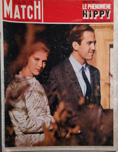 Paris Match N° 978 : Le phénomène hippie, Au secours des indiens Navajos...