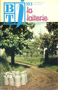 Bibliothèque de travail junior N° 103 : La laiterie.
