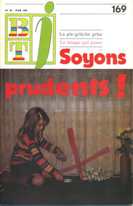 Bibliothèque de travail junior N° 169 : Soyons prudents !