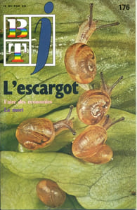 Bibliothèque de travail junior N° 176 : L'escargot.