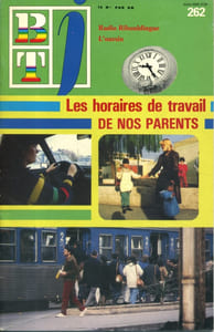 Bibliothèque de travail junior N° 262 : Les horaires de travail de nos parents.