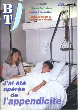 Bibliothèque de travail junior N° 433 : J'ai été opérée de l'appendicite.. BTJ