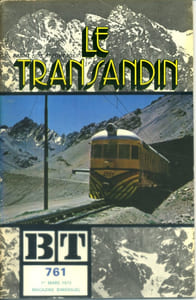 Bibliothèque de travail N° 761. Le transandin.