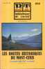 Bibliothèque de travail N° 856. Les routes historiques du Mont-Cenis.. BT 