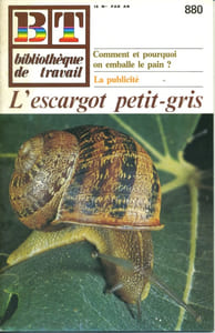 Bibliothèque de travail N° 880. L'escargot petit-gris.