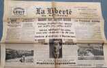 La liberté du Sud-Ouest N° 9896 du 4 mai 1936. Second tour des élections. Philippe Henriot et Adrien Marquet réélus. Le Négus est arrivé vers ...