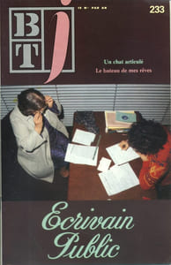 Bibliothèque de travail junior N° 233. Écrivain public.