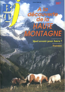 Bibliothèque de travail junior N° 387. A la découverte de la haute montagne.