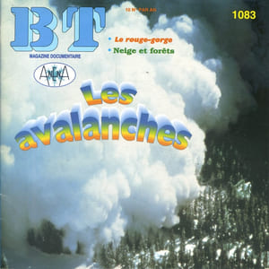 Bibliothèque de travail N° 1083. Les avalanches. Le rouge-gorge - Neige et forêts.