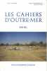 Les cahiers d'outre-mer. Revue de géographie. N° 195. Numéro consacré au Sahel…. LES CAHIERS D'OUTRE-MER 