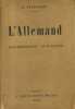L'allemand sans professeur- En 50 leçons.. SANDERSON E. 