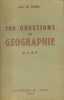 700 questions de géographie au C. E. P.. LE GOUIL Jean 