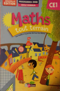 Maths tout terrain. CE1, cycle 2. Les maths à la portée de tous les élèves. Programme 2008.