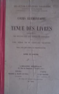Cours élémentaire de tenue des livres. Livre du maître. Par une réunion de professeurs.