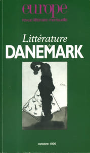Revue Europe N° 810 : Littérature du Danemark.
