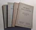 Human relations. 1949-1952. A quaterly journal of studies towards the integration of the social sciences. (Works of The research center for Group ...