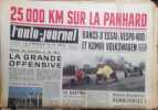 L'auto-journal 1960. Numéro 242. 25000 km sur la Panhard. Bancs d'essai : Vespa 400 et Kombi Volkswagen. L'AUTO-JOURNAL 