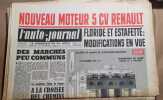 L'auto-journal 1960. Numéro 243. Nouveau moteur 5 CV Renault. Floride et Estafette…. L'AUTO-JOURNAL 