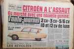 L'auto-journal 1960. Numéro 246. Nouvelle gamme Citroën : 2 CV - 3 CV - 5/6 CV - ID et 2 CV de luxe…. L'AUTO-JOURNAL 