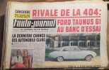 L'auto-journal 1960. Numéro 260. La Ford Taunus 1961 et la Vespa 1961 au banc d'essai…. L'AUTO-JOURNAL 
