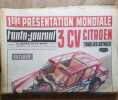 L'auto-journal 1961. Numéro 266. 3 CV Citroën. Tous les détails…. L'AUTO-JOURNAL 