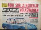 L'auto-journal 1961. Numéro 268. Tout sur la nouvelle Volkswagen. La DAF 600 au banc d'essai…. L'AUTO-JOURNAL 