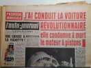 L'auto-journal 1962. Numéro 290. J'ai conduit la voiture révolutionnaire. Elle condamne à mort le moteur à pistons : le moteur rotatif N.S.U. Au banc ...