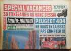 L'auto-journal 1962. Numéro 300. Spécial vacances. Peugeot 404. Duel Ferrari Porsche aux 24 heures du Mans.... L'AUTO-JOURNAL 