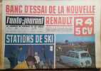 L'auto-journal 1962. Numéro 310. Banc d'essai de la nouvelle R4 5 CV…. L'AUTO-JOURNAL 