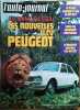 L'auto-journal 1970. Numéro 21. Dossier : les américaines arrivent - Banc d'essai : Moskvitch 412 - Peugeot 504 carburateur 11 CV - Peugeot 504 ...