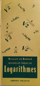 Nouvelles tables de logarithmes à cinq décimales.